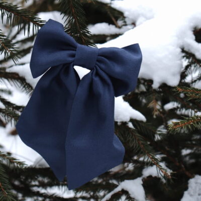 SAPPHIRE BLUE BOW