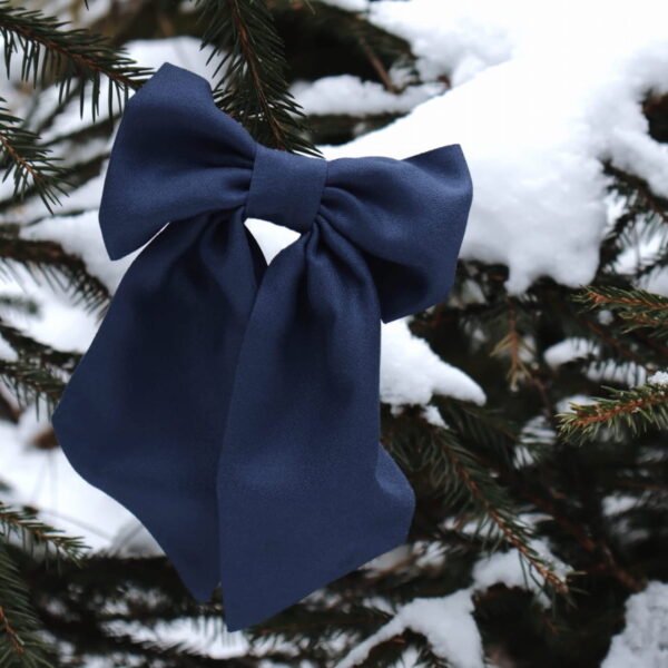 SAPPHIRE BLUE BOW